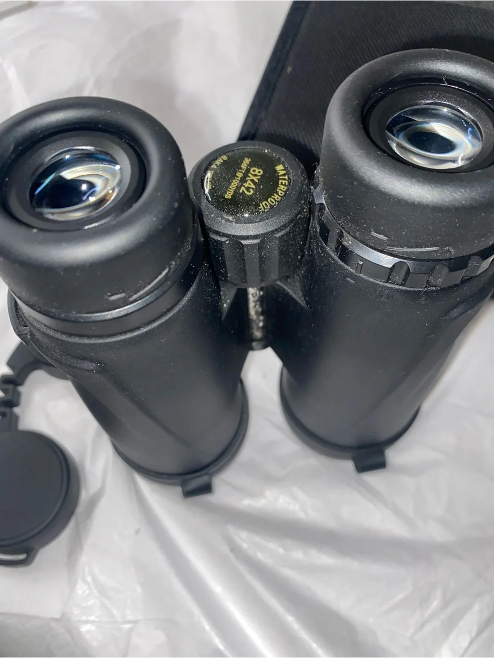 Black Compact Binoculars — Lightweight Travel Optics